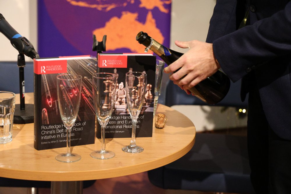 Dr. Mher Sahakyan presented a new publication on China’s Belt and Road Initiative at CEVRO University