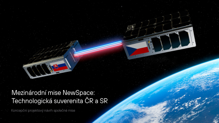 Česko a Slovensko spojují síly ve vesmíru: Projekt CEVROSAT II vytvoří největší multisatelitní konstelaci v historii obou zemí