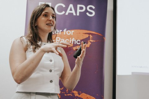 Kde Západ chybuje ve výzkumu Číny? CAPS přivítal Dr. Emilii Szwajnoch ze Slezské univerzity.