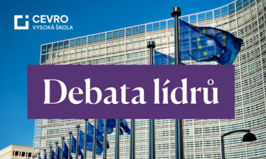 Debata lídrů kandidátek do Evropského parlamentu
