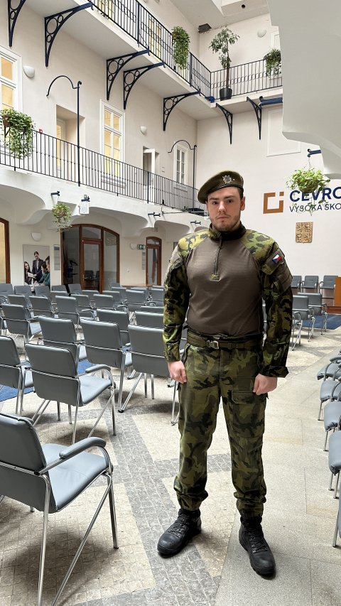 Ondřej F. Mrklovský: „Zkušenosti z Aktivní zálohy využívám při studiu i v životě“